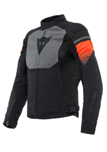 Kurtka motocyklowa tekstylna Dainese Air Fast Tex czarno-szaro-czerwona