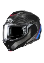 Kask szczękowy HJC F100 Carbon czarno-niebieski