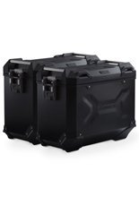 Zestaw: kufry boczne + stelaże PRO TRAX ADV SW-MOTECH do Triumph Tiger 1200 XCa / XCx/ XR / XRt / XRx (17-) [pojemność 2 x 45 L] czarne