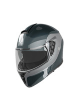 Kask szczękowy AGV Streetmodular Levico szaro-srebrny