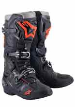 Buty cross Alpinestars MX Tech 10 czarno-czerwone