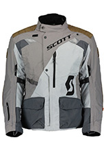 Kurtka motocyklowa tekstylna Scott Dualraid Dryo szara