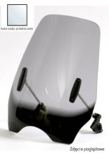 Szyba motocyklowa MRA Highway "HI" + zestaw montażowy HKSL Honda CB 1100 (13-23) przezroczysta