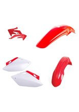 Zestaw plastików Acerbis Honda CRF 450 R [05-06] biało-czerwony