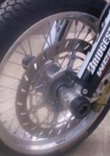 Slidery przedniego zawieszenia R&G do KTM LC4 (-03) czarne