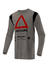 Bluza enduro Alpinestars MX Techdura brązowo-czarna