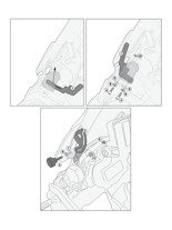 Mocowanie GIVI do szyb 5108DT/ 5108D/ 5124DT/ 5124D BMW R 1200 GS [13-18]/ Adventure [14-18]