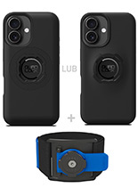 Zestaw do biegania: etui na telefon iPhone 16 oraz opaska sportowa Quad Lock