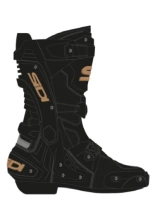 Buty motocyklowe Sidi Rex Air czarno-brązowe