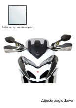Szyba motocyklowa MRA Sport-Screen "SP" Ducati Multistrada 1200/ 1260/ S (15-23)/ Pikes P (15-24) przeźroczysta