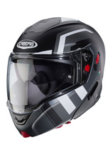 Kask szczękowy Caberg Horus X czarno-szaro-biały