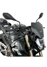 Szyba motocyklowa WRS Sport BMW S 1000 R (22-24)/ M 1000 R (23-24) czarna matowa