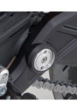 Zaślepka ramy R&G (lewa strona) do Ducati Hypermotard 821 (13-14), Hypermotard 939 (16-18), Hypermotard 939 SP (16-18), Hypermotard 950 (19-20), HyperStrada 821 (13-14), Hyperstrada 939 (2016)
