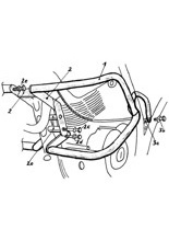 Gmol silnika Hepco&Becker do Yamaha XT 600 Ténéré 1988-1990