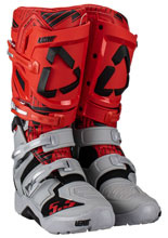 Buty enduro Leatt 5.5 FlexLock Enduro Gaphene czewono-szare