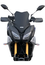 Szyba motocyklowa WRS Sport do Yamahy MT-09 Tracer/ GT (18-20), Tracer 9/ GT/ + (21-24) czarna matowa