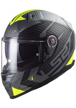 Kask integralny LS2 FF811 Vector II Splitter szaro-żółty