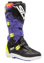 Buty enduro Sidi Crossfire 3 SRS czarno-fioletowe-fluo