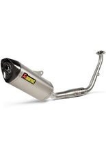 Pełny układ wydechowy Akrapovič Racing Line Yamaha MT-125/ YZF-R125/ YZF-R15 (21-) [Titanium + Carbon]