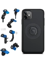 Zestaw na motocykl: etui na telefon iPhone 11+ mocowanie Quad Lock