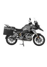 Zestaw: kufry boczne z anodowanego aluminium czarne Zega Pro + stelaże czarne Touratech BMW R1250GS/ R1250GS Adventure/ R1200GS (13-)/ R1200GS Adventure (14-) (38+45L)
