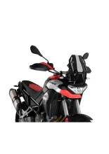 Szyba motocyklowa sportowa PUIG Aprilla Tuareg 660 (22-)/ Rally (25) czarna