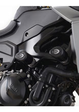 Crash pady R&G Racing Aero BMW F900R (20-), F900XR (20-) (przód) czarne