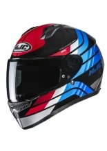 Kask integralny HJC C10 Hiper czarno-czerwony