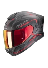 Kask integralny Scorpion EXO-530 AIR Slope czarno-czerwony matowy
