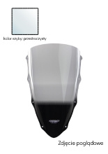 Szyba motocyklowa MRA Racing "R" Ducati 959 Panigale (15-21)/ 1299/ S/ R Panigale (15-23) przeźroczysta