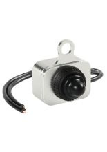 Wodoodporny przełącznik Lampa On & Off (12V) aluminiowy srebrny