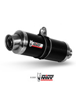 Tłumik motocyklowy Slip-On (GP) MIVV do Suzuki Gladius 650 (09-15) carbon
