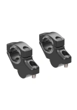 Podwyższenie kierownicy Hepco&Becker Honda CB 500 X (19-23) [30 mm w górę, 21 mm w tył] czarne