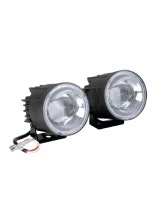 Ledowe światła dodatkowe Lampa Fog-Busters czarne [para, 12V]