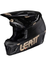 Kask enduro Leatt Moto 9.5 Carbon V25 czarno-złoty