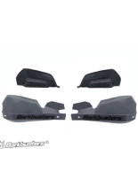 Osłony dłoni Barkbusters VPS z regulowanymi deflektorami, szare + zestaw montażowy Royal Enfield Bear 650 (25-)