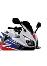 Szyba motocyklowa sportowa Puig Z-Racing Honda CBR 300RA/ R (15-17) czarna