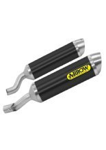 Tłumik Arrow Kawasaki Z 1000 [10-20] [right & left] [Thunder, Aluminium Dark + Stainless Steel]