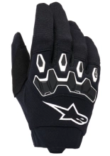 Rękawice cross dziecięce Alpinestars MX Full Bore V2 czarno-białe