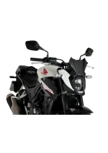 Szyba motocyklowa sportowa PUIG New Generation Honda CB500 Hornet (24-) czarna matowa