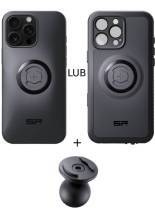 Zestaw: etui na telefon iPhone 16 Pro Max + uchwyt kulowy Pro SPC+ SP Connect