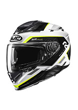 Kask integralny HJC RPHA 71 Ellon czarno-biały