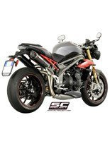 Tłumiki GP-TECH Slip-on SC-Project do Triumph SPEED TRIPLE 1050 S / R [16-17]