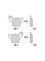 KLOCKI HAMULCOWE SBS 777 RSI