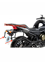 Stelaż kufrów bocznych Hepco&Becker Lock-It Yamaha XJ 6 600 / XJ6 Diversion / F (13-16)