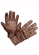 Rękawice motocyklowe Modeka Urban Legend brązowe