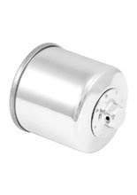 Filtr oleju K&N modele Aprilia/ Cagiva/ Kawasaki/ Kymco/ Suzuki [chromowany]