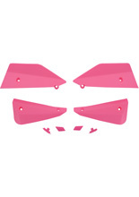 Zestaw defelektorów do osłon dłoni Barkbusters Sabre różowy