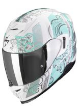 Kask integralny Scorpion Exo-520 Evo Air Fasta biało-niebieski