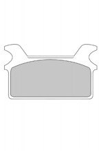 Klocki hamulcowe FERODO FDB485P na tył